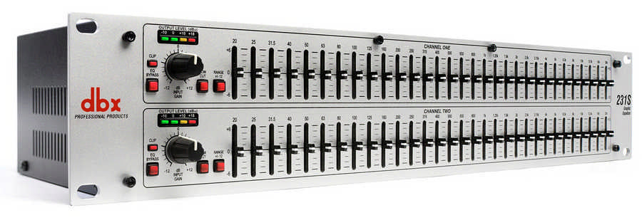 dbx 231s 2 x 31 Band grafischer Equalizer