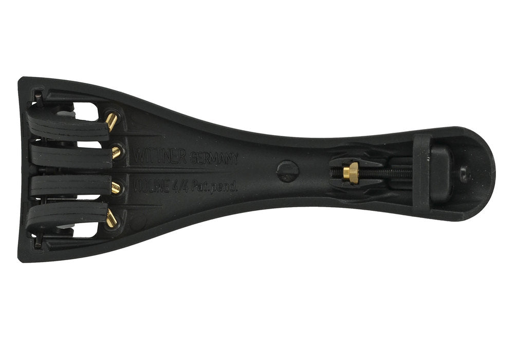 Wittner Ultra Geigenhalter 4/4, vergoldet, mit Schraubendreher