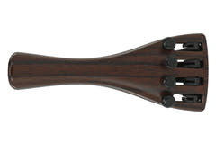 Wittner Saitenhalter für Geigen 1/4, 4 Feinstimmer, Palisanderfarbe