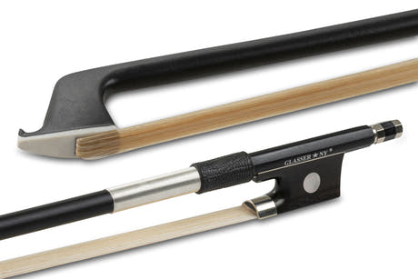 Glasser Geigenbogen Carbon Graphit - 1/4