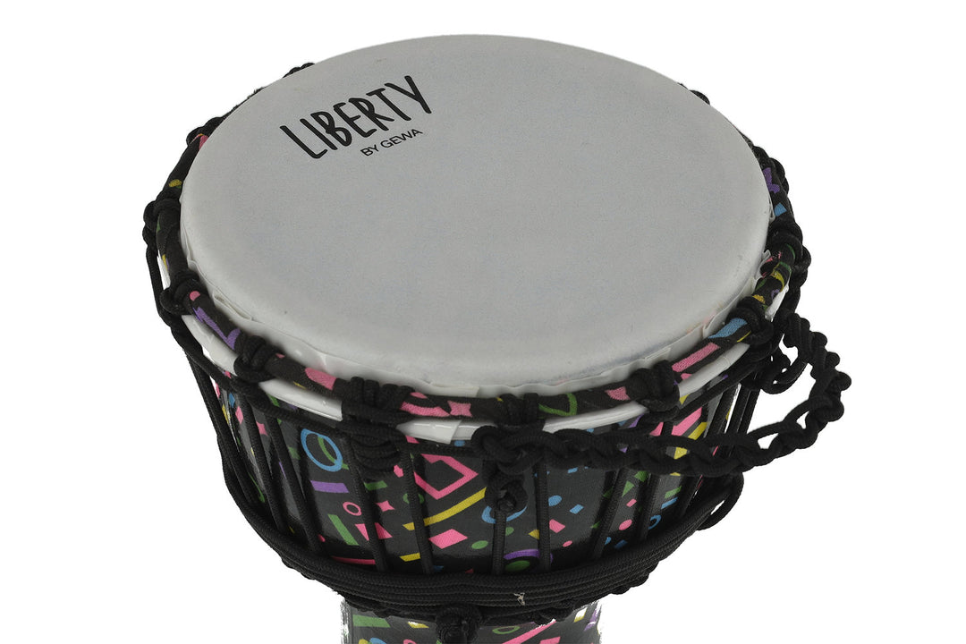 GEWA Djembé Liberty Series Rope Tuned - 7" Crazy Neon