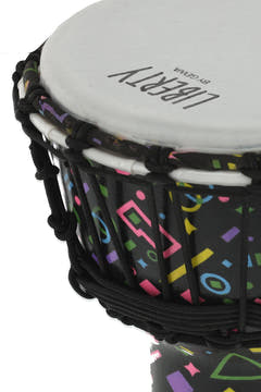 GEWA Djembé Liberty Series Rope Tuned - 7" Crazy Neon