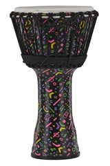 GEWA Djembé Liberty Series Seilgestimmt - 10" Crazy Neon