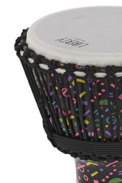 GEWA Djembé Liberty Series Seilgestimmt - 10" Crazy Neon