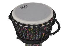 GEWA Djembé Liberty Series Seilgestimmt - 10" Crazy Neon