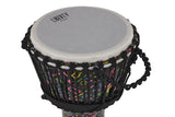 GEWA Djembé Liberty Series Seilgestimmt - 10" Crazy Neon