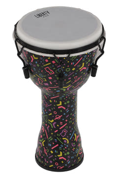 GEWA Djembe Liberty series Mechanisch gestimmt - 10" Crazy Neon