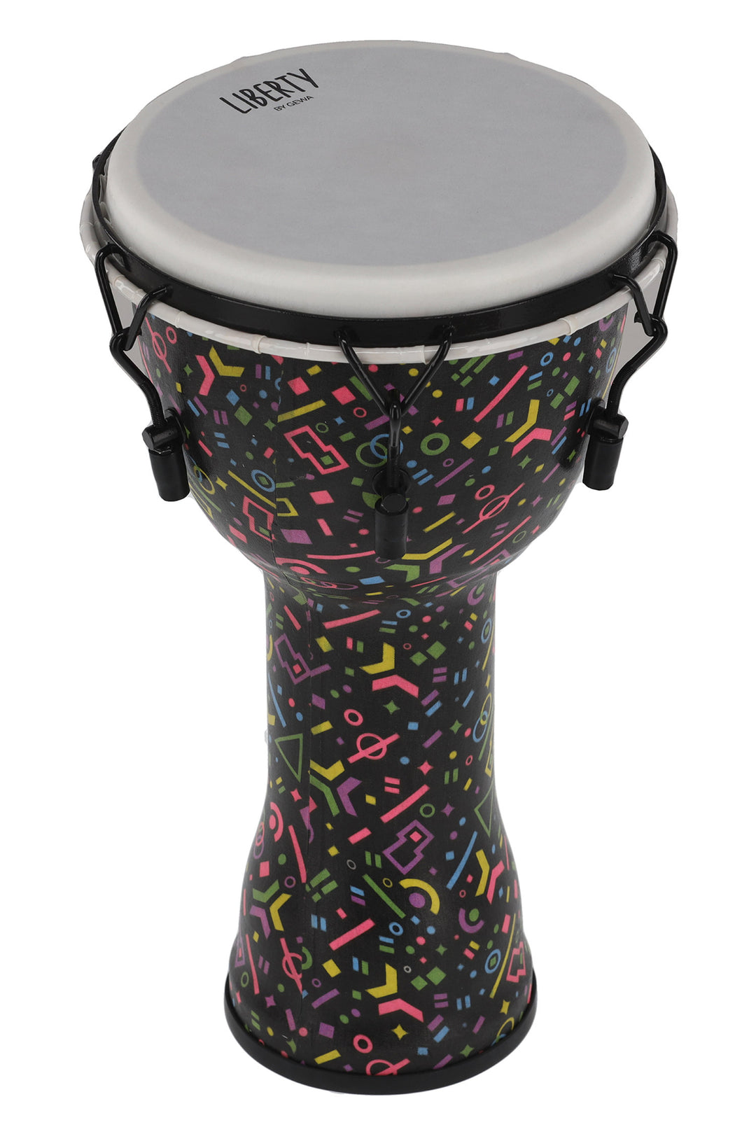 GEWA Djembe Liberty series Mechanisch gestimmt - 10" Crazy Neon