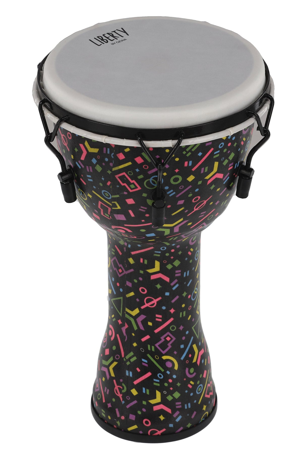 GEWA Djembe Liberty series Mechanisch gestimmt - 10" Crazy Neon