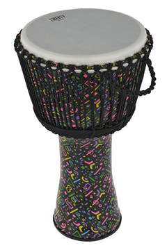 GEWA Djembé Liberty Series Rope Tuned - 14" Crazy Neon