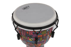 GEWA Djembe Liberty series Mechanisch gestimmt - 10" Abstract