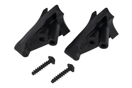 Wittner Adapterpaar 256-257-A für Kinnhalter Augsburg und Zürich, +8 mm