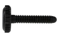 Wittner Ersatzschraube für Saitenhalter, schwarz, geigen 1/16-1/4