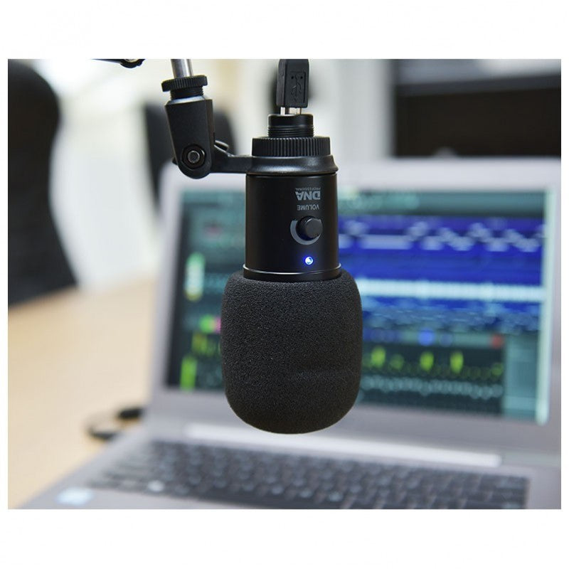 DNA CM USB KIT Kondensator USB Mikrofon Schwenkarm Popfilter Kabelset
