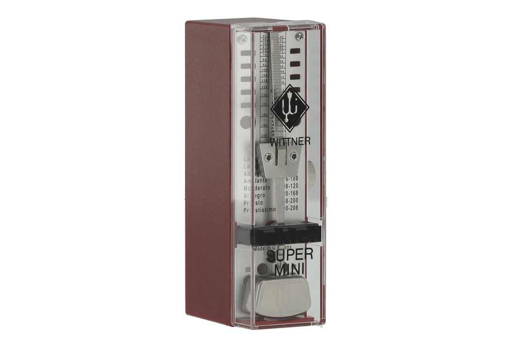 Wittner Metronom Metronom Super Mini - Rubinrot 884051