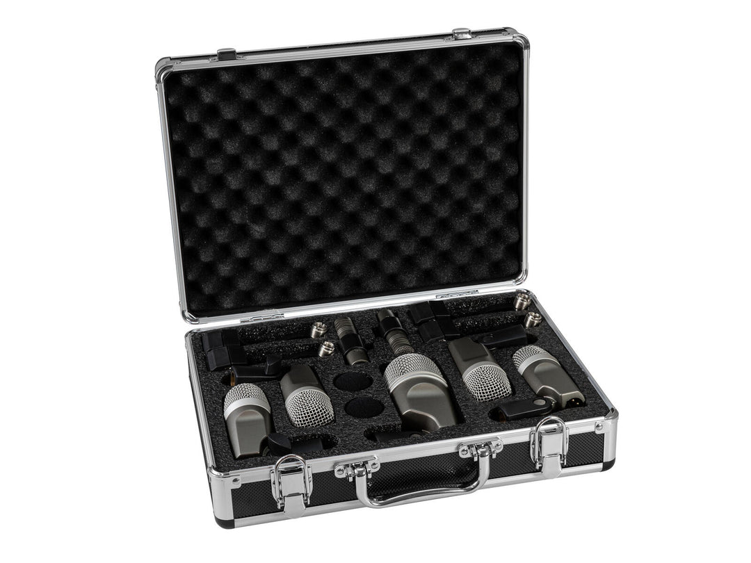 OMNITRONIC MIC 77-7LMH MK2 Drum-Mikrofone-Set