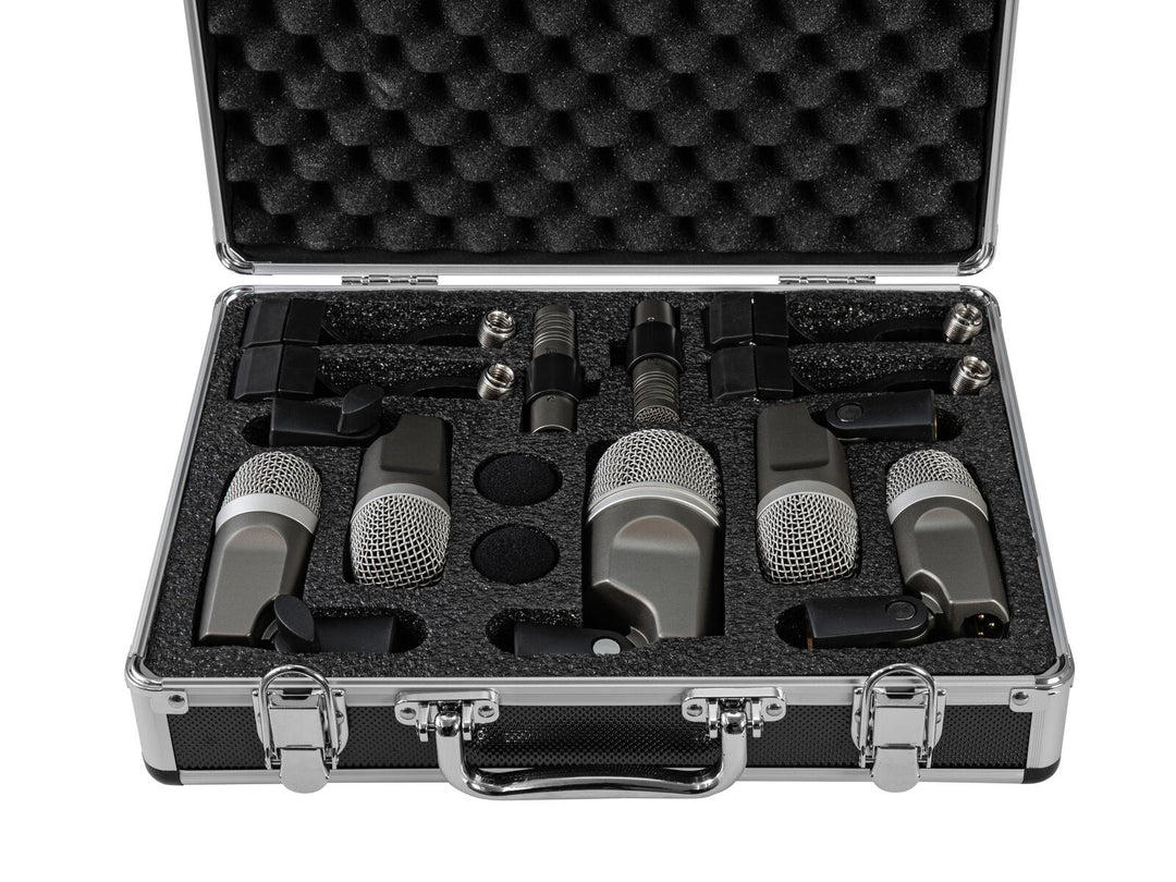 OMNITRONIC MIC 77-7LMH MK2 Drum-Mikrofone-Set