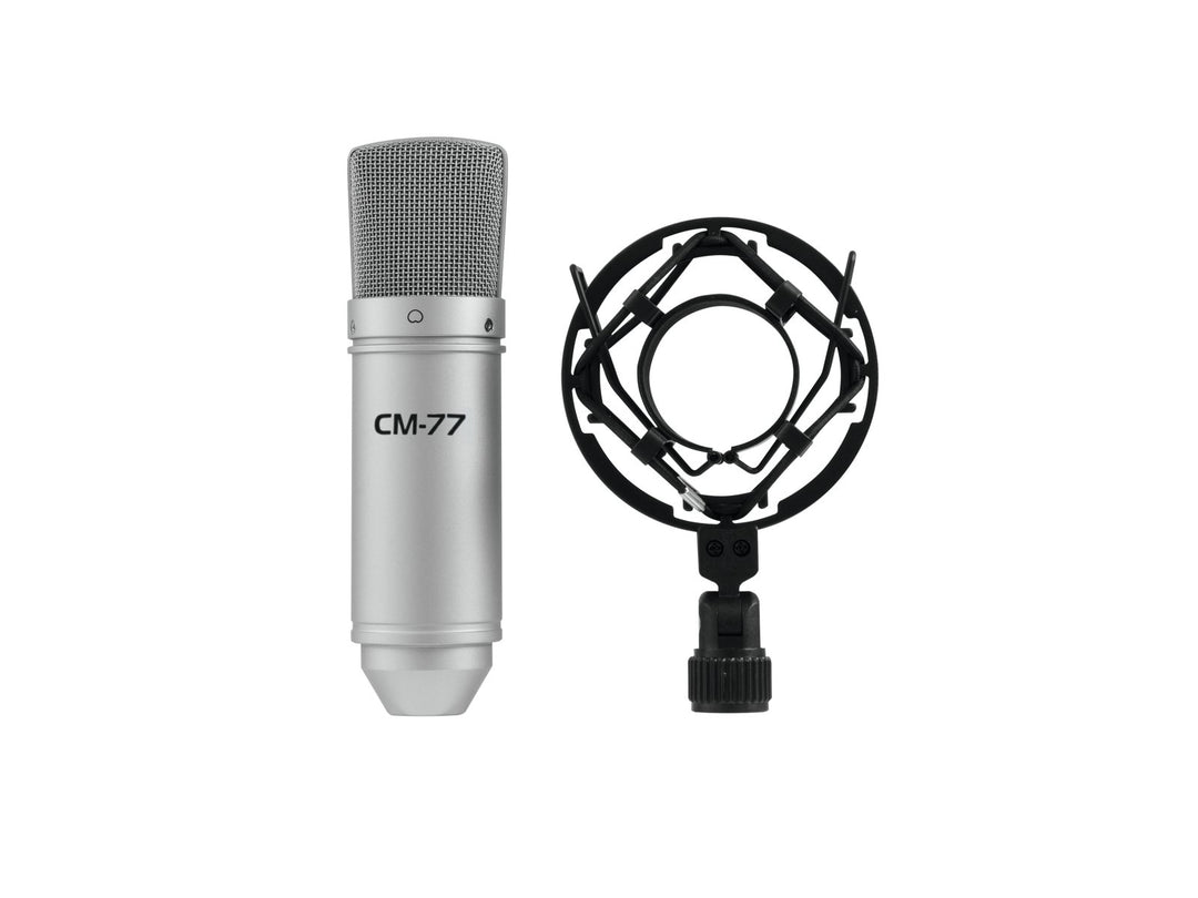 OMNITRONIC MIC CM-77 Studio Mikrofon