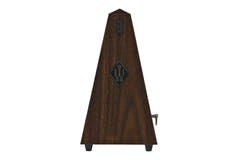 Wittner Metronom Pyramidenform - Nussbaum Maserung 845131