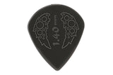 Ovation Diamond Grip Sharp Tip Plektren 1,40 mm, onyx black, 7 Stück