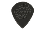 Ovation Diamond Grip Sharp Tip Plektren 1,40 mm, onyx black, 7 Stück