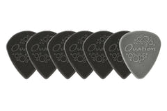 Ovation Diamond Grip Sharp Tip Plektren 1,40 mm, onyx black, 7 Stück