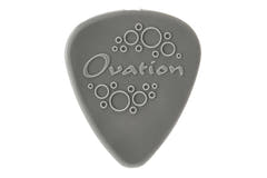 Ovation Diamond Grip Sharp Tip Plektren 1,40 mm, onyx black, 7 Stück