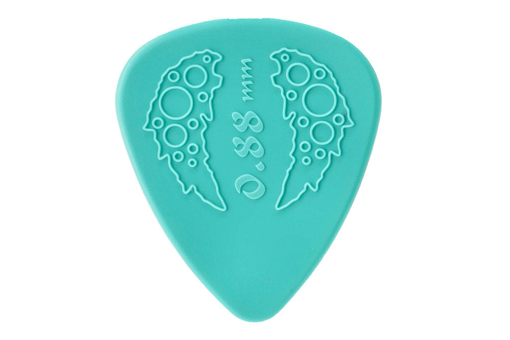 Ovation Diamond Grip Sharp Tip Plektren 1,00 mm, grau, 7 Stück