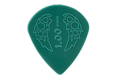 Ovation Diamond Grip Sharp Tip Plektren 1,00 mm, grau, 7 Stück