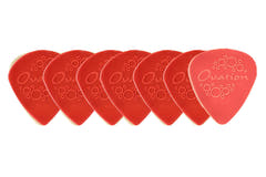 Ovation Diamond Grip Sharp Tip Plektren 0,73 mm, red, 7 Stk.
