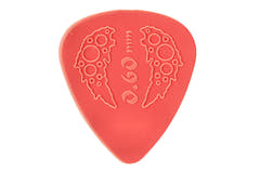 Ovation Diamond Grip Sharp Tip Plektren 0,73 mm, red, 7 Stk.