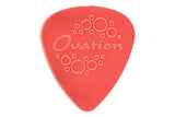 Ovation Diamond Grip Sharp Tip Plektren 0,73 mm, red, 7 Stk.