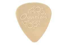 Ovation Diamond Grip Sharp Tip Plektren 0,46 mm, Yellow, 7 Stück