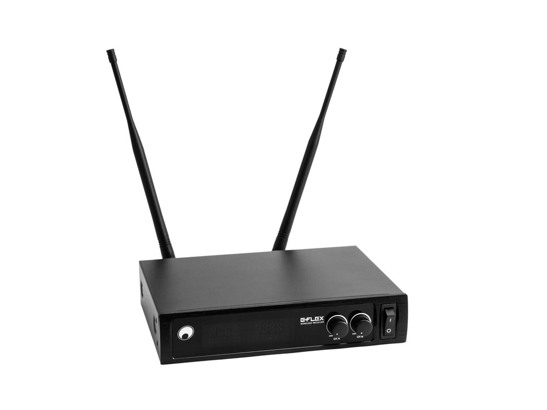 OMNITRONIC UHF E-FLEX 2, Drahtloses Mikrofon-System 559-575 MHz