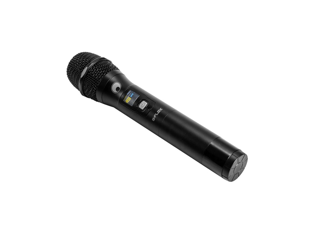 OMNITRONIC UHF E-FLEX Handheld-Mikrofon 823-832/863-865 MHz