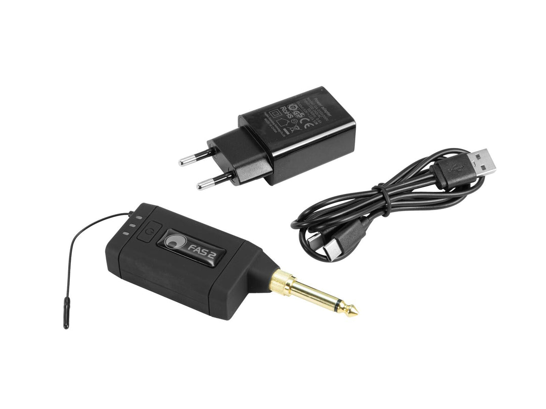 OMNITRONIC FAS TWO 2-Kanal-Funkempfänger 660-690MHz