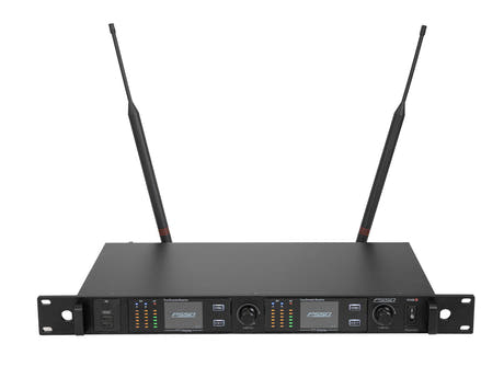 PSSO PXS TWO 2-channel True Diversity Receiver 640-690 MHz