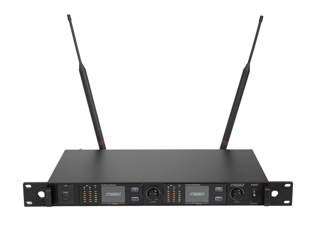 PSSO PXS TWO 2-Kanal True Diversity Receiver 640-690 MHz