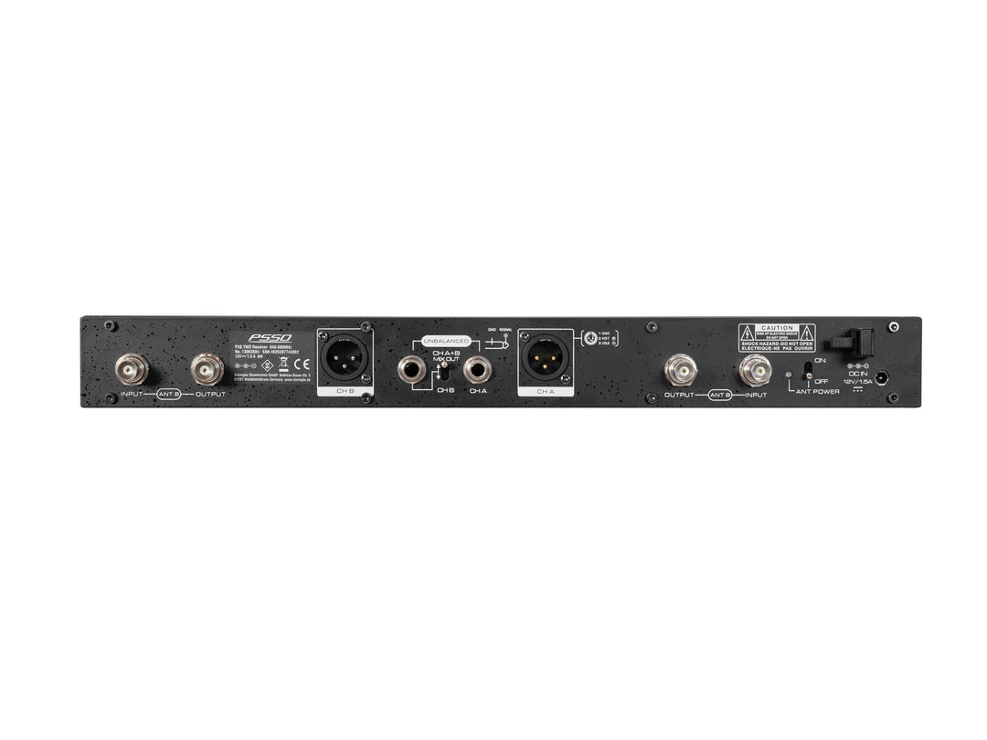 PSSO PXS TWO 2-Kanal True Diversity Receiver 640-690 MHz