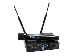 OMNITRONIC UHF-601 1-kanaliges drahtloses Mikrofonsystem 823-832/863-865 MHz