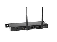 OMNITRONIC UHF-602 2-Kanal-Funkmikrofonsystem 520-554 MHz