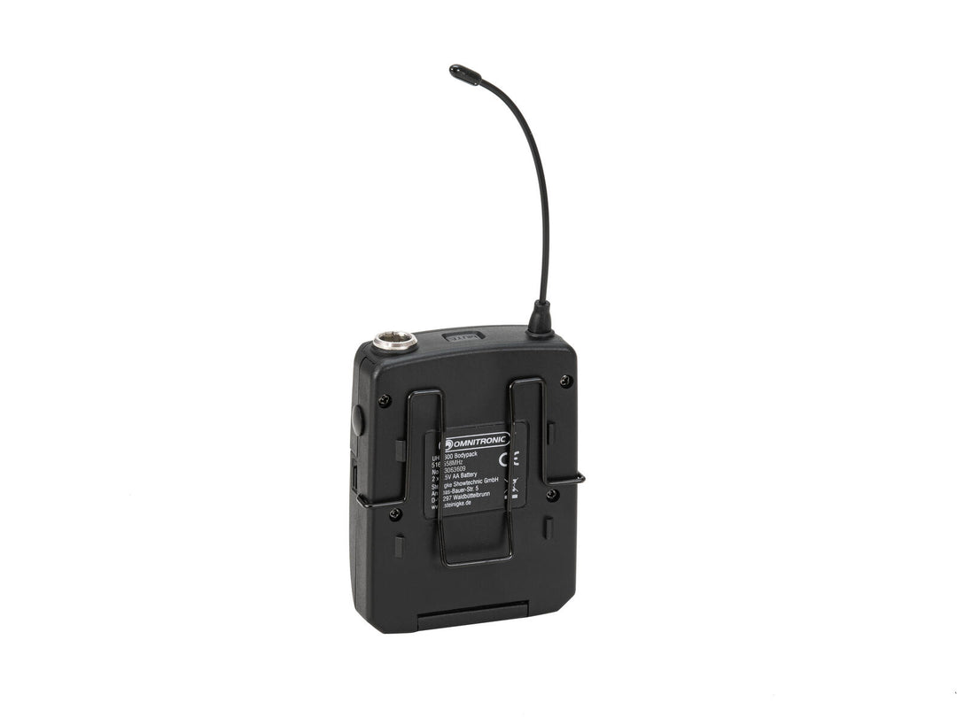 OMNITRONIC UHF-600 Bodypack 520-554 MHz
