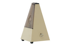 Wittner Metronom Pyramidenform - Elfenbein 807K
