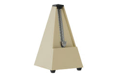 Wittner Metronom Pyramidenform - Elfenbein 807K