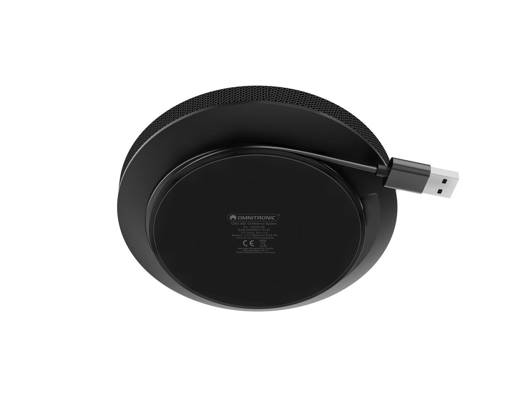 OMNITRONIC CIAO 360° Batterie-Konferenzsystem BT/USB