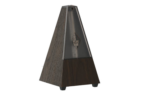 Wittner Metronom Pyramidenform - Nussbaum Maserung 814K