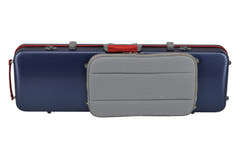 PURE GEWA Geigen case Polycarbonat FUN - 4/4 - 1/2 (Blau / Black)