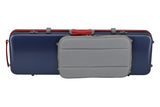 PURE GEWA Geigen case Polycarbonat FUN - 4/4 - 1/2 (Blau / Black)