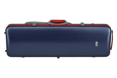 PURE GEWA Geigen case Polycarbonat FUN - 4/4 - 1/2 (Blau / Black)