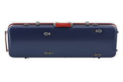 PURE GEWA Geigen case Polycarbonat FUN - 4/4 - 1/2 (Blau / Black)